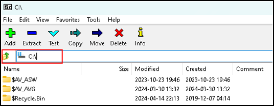 7-zip file manager