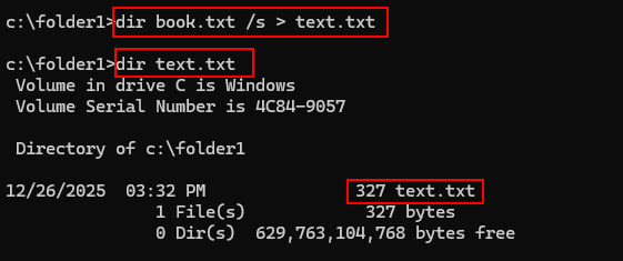 redirecting the output from screen to a file